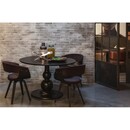 Blanco Black Circular Dining Table from Accessories for the Home