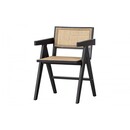 Gunn Rattan & Pine Dining Chair - Black from Accessories for the Home