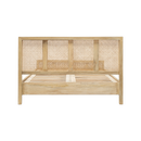 Saharsa Cane & Mango Wood Bed- Kingsize or Super King from Accessories for the Home