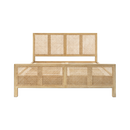 Saharsa Cane & Mango Wood Bed- Kingsize or Super King from Accessories for the Home