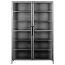 Takua Wide Iron Display Cabinet from Accessories for the Home