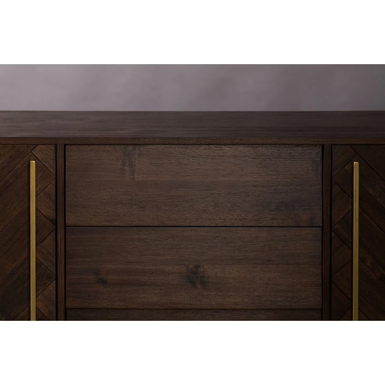 Dutchbone Class Dark Wood High Sideboard from Accessories for the Home
