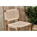 Madrisana Acacia and Rattan Woven Bar Stool from Accessories for the Home