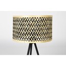 Isla Natural & Black Bamboo Table Lamp from Accessories for the Home