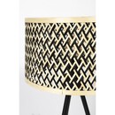 Isla Natural & Black Bamboo Table Lamp from Accessories for the Home