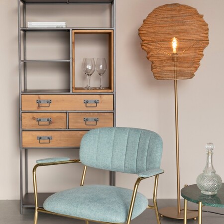 Lena Mesh Floor Lamp- Brass or Black from Accessories for the Home 2