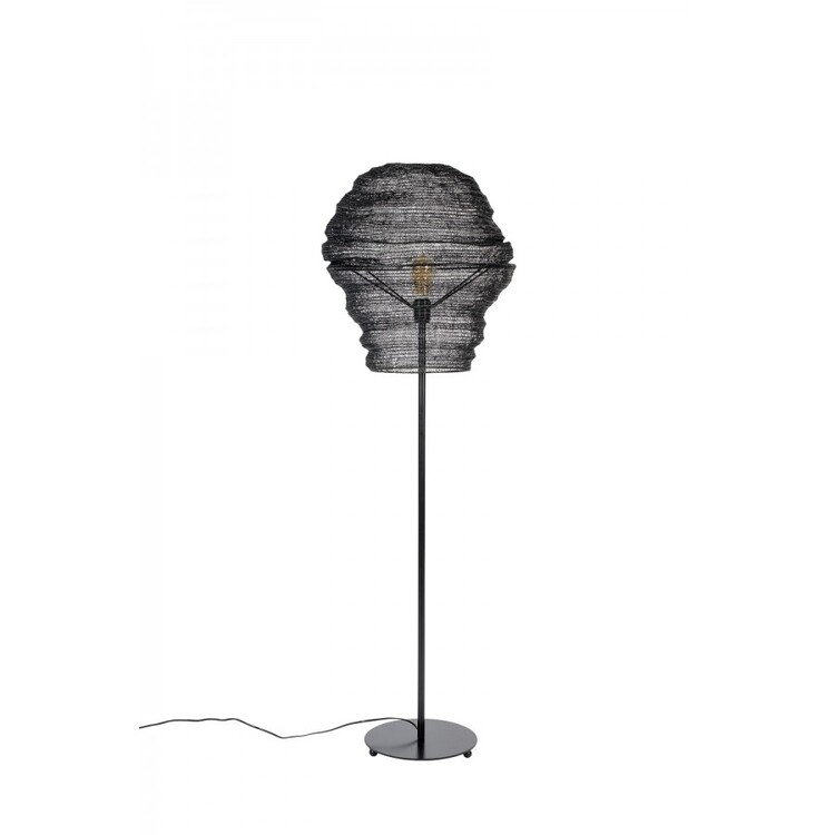 Lena Mesh Floor Lamp- Brass or Black from Accessories for the Home Lena Mesh Floor Lamp- Brass or Black from Accessories for the Home