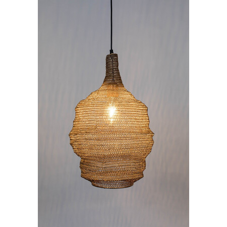 Lena Mesh Pendant Lamp (2 Sizes) - Brass or Black from Accessories for the Home 2