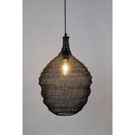 Lena Mesh Pendant Lamp (2 Sizes) - Brass or Black from Accessories for the Home 2