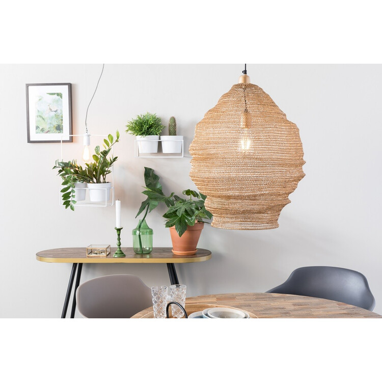 Lena Mesh Pendant Lamp (2 Sizes) - Brass or Black from Accessories for the Home Lena Mesh Pendant Lamp (2 Sizes) - Brass or Black from Accessories for the Home