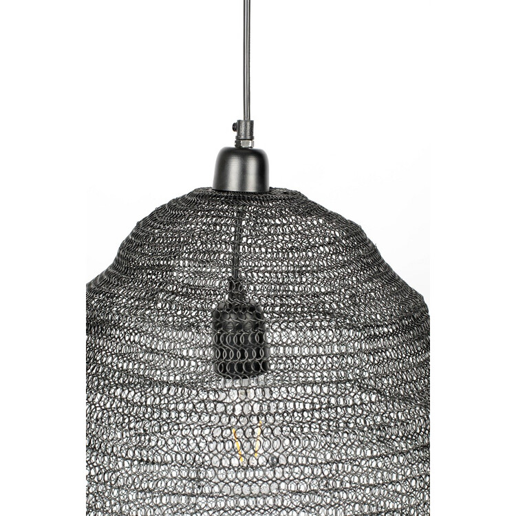 Lena Mesh Pendant Lamp (2 Sizes) - Brass or Black from Accessories for the Home Lena Mesh Pendant Lamp (2 Sizes) - Brass or Black from Accessories for the Home