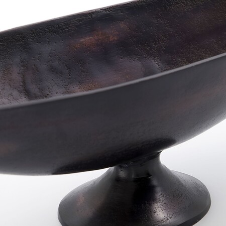 Foy Browned Brass Oval Bowl from Accessories for the Home 2