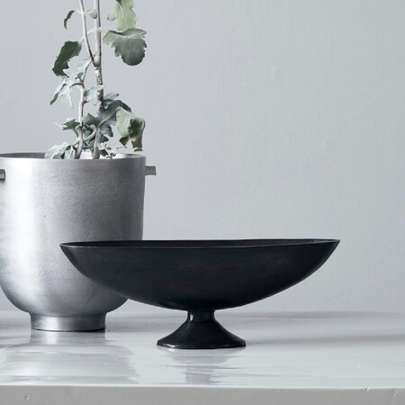 Foy Browned Brass Oval Bowl from Accessories for the Home