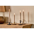 Amri Iron Candlestick - Antique Brass or Black from Accessories for the Home
