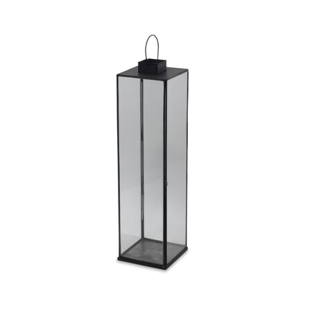 Sia Antique Black Iron & Glass Lantern from Accessories for the Home 2