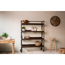 Umi Extra Large Iron Shelf Unit on Wheels from Accessories for the Home
