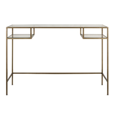 Nakuru Brass and Glass Console Table from Accessories for the Home 2