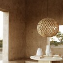 Tinekhome Large Raffia Globe Pendant Lamp from Accessories for the Home
