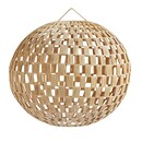 Tinekhome Large Raffia Globe Pendant Lamp from Accessories for the Home