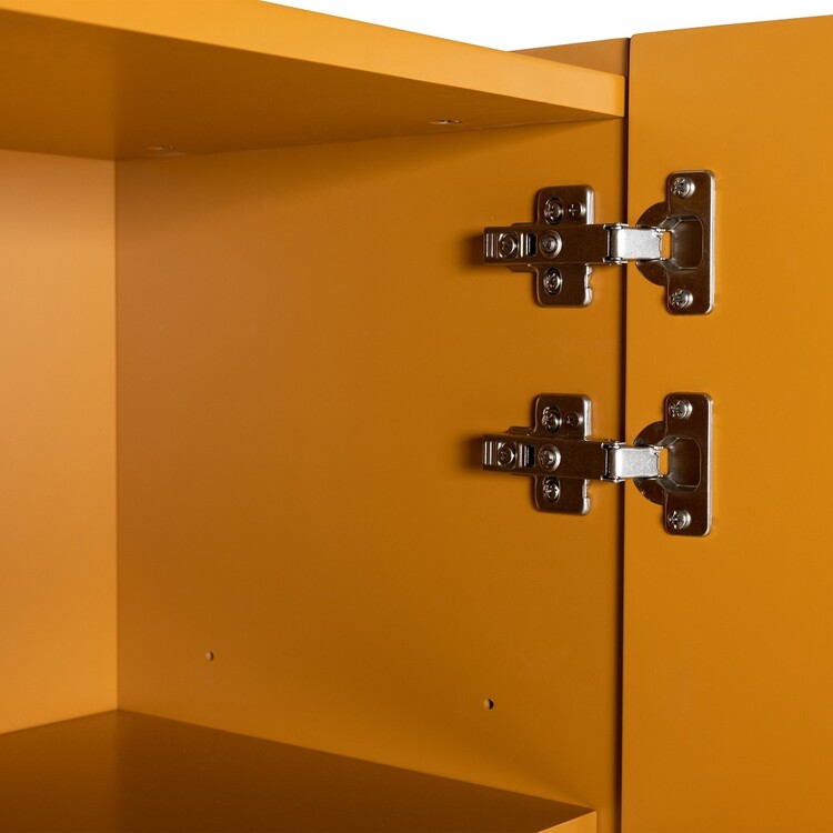 HKliving Ginger Orange Storage Cupboard from Accessories for the Home HKliving Ginger Orange Storage Cupboard from Accessories for the Home