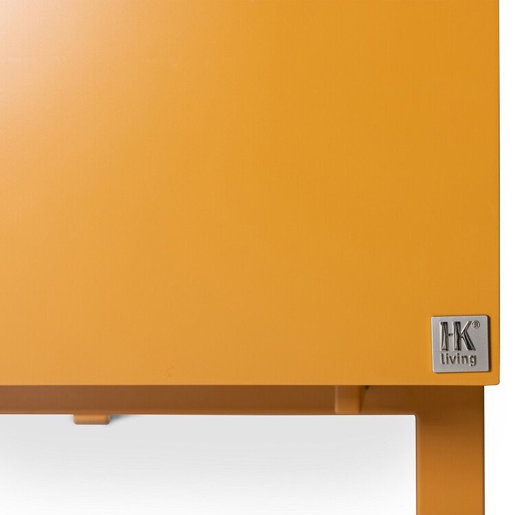 HKliving Ginger Orange Storage Cupboard from Accessories for the Home HKliving Ginger Orange Storage Cupboard from Accessories for the Home