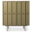 HKliving Olive Green Storage Cupboard from Accessories for the Home