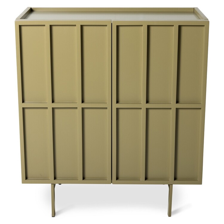 HKliving Olive Green Storage Cupboard from Accessories for the Home