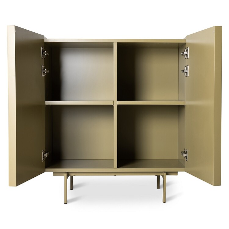 HKliving Olive Green Storage Cupboard from Accessories for the Home