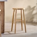 Mengwi Natural Mango Wood Bar Stool from Accessories for the Home