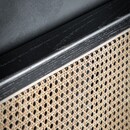 Stella Black Wood and Rattan Bed - Double or Kingsize from Accessories for the Home