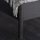 Laholm Black Oak Spindle Bed - Double or Kingsize from Accessories for the Home