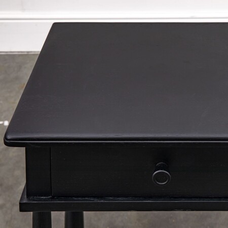 Laholm Black Oak Dressing Table from Accessories for the Home 2