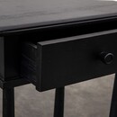 Laholm Black Oak Dressing Table from Accessories for the Home