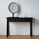 Laholm Black Oak Dressing Table from Accessories for the Home