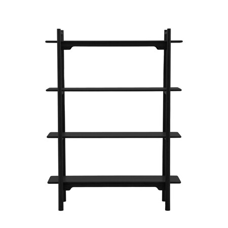 Laholm Black Oak Open Display Unit from Accessories for the Home 2