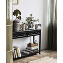 Nordal Moss Black Mango Wood Console Table from Accessories for the Home