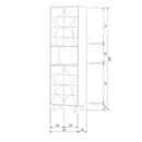 Draw Mango Wood High Cabinet from Accessories for the Home