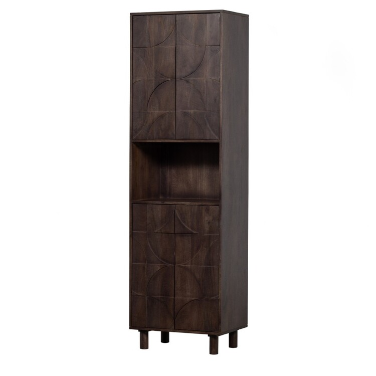 Draw Mango Wood High Cabinet from Accessories for the Home Draw Mango Wood High Cabinet from Accessories for the Home