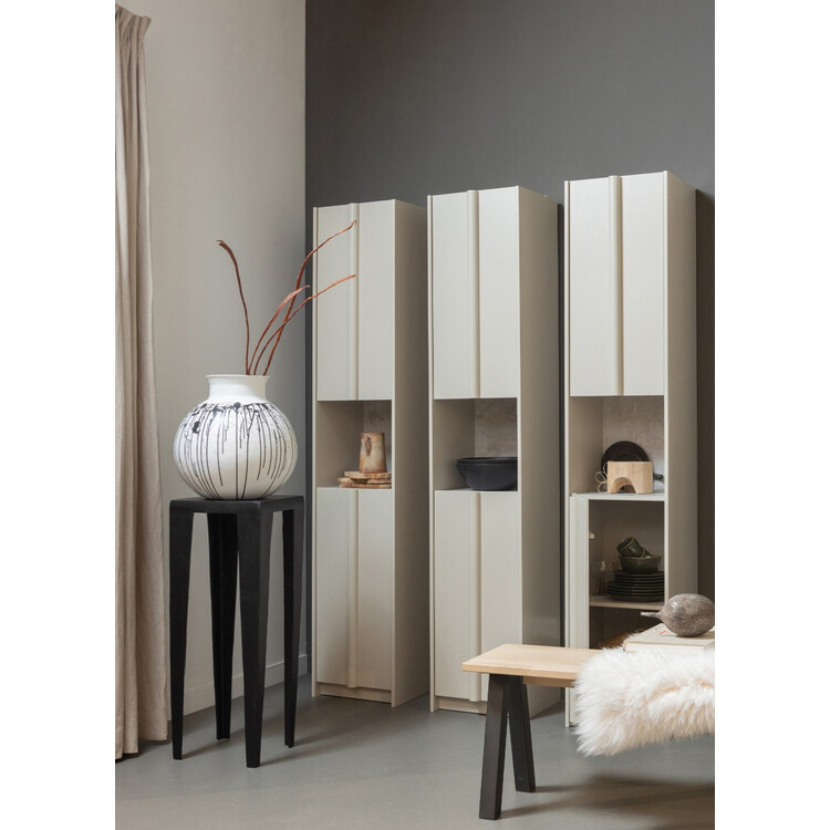 Woood Basu Slim Pine Cabinet- Dust from Accessories for the Home Woood Basu Slim Pine Cabinet- Dust from Accessories for the Home