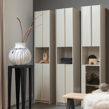 Woood Basu Slim Pine Cabinet- Dust from Accessories for the Home