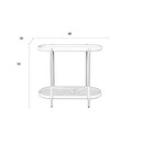 Amaya Rattan & Iron Console Table from Accessories for the Home