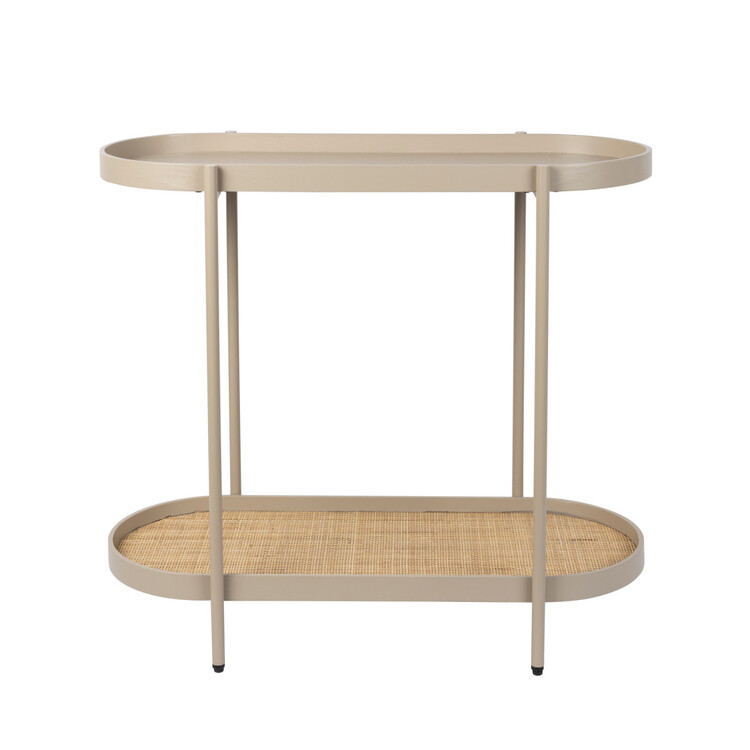 Amaya Rattan & Iron Console Table from Accessories for the Home