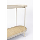 Amaya Rattan & Iron Console Table from Accessories for the Home