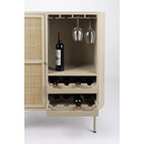Amaya Rattan & Iron Wine Cabinet from Accessories for the Home