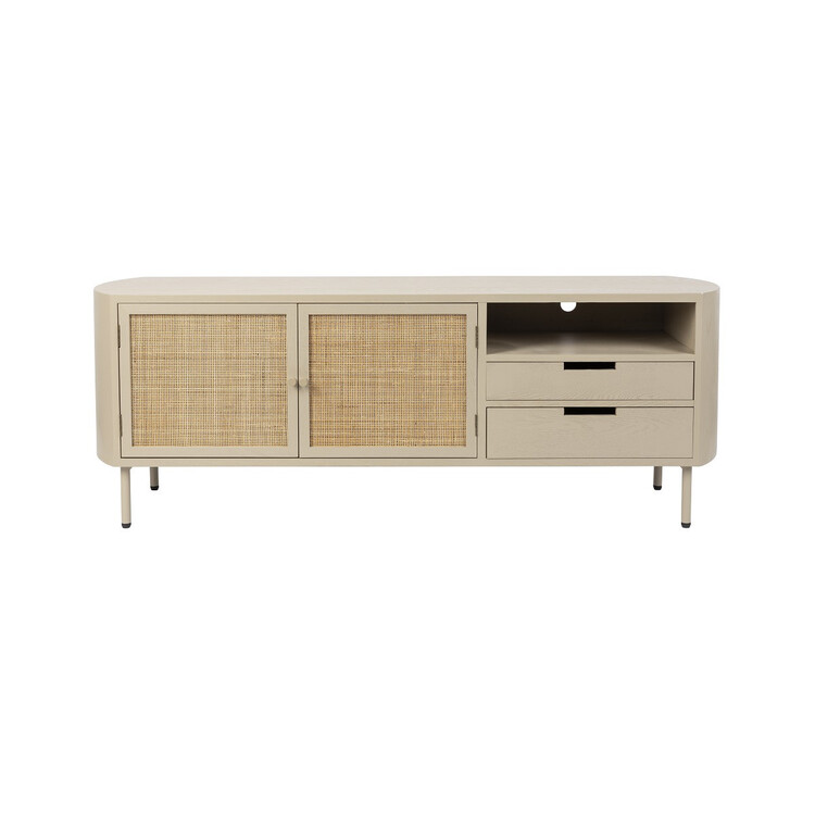 Amaya Rattan & Iron Sideboard from Accessories for the Home Amaya Rattan & Iron Sideboard from Accessories for the Home