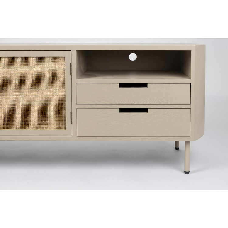 Amaya Rattan & Iron Sideboard from Accessories for the Home Amaya Rattan & Iron Sideboard from Accessories for the Home
