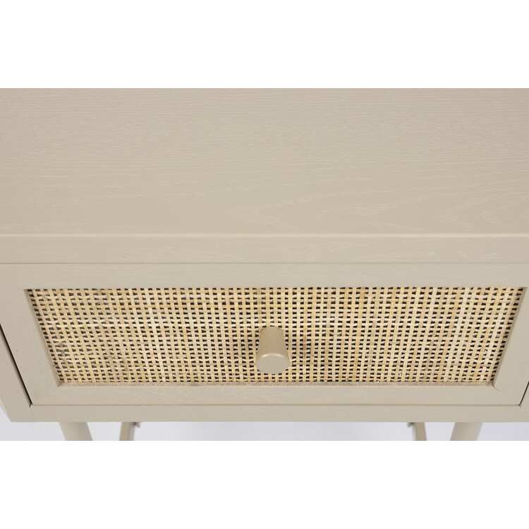 Amaya Rattan & Iron Side Table from Accessories for the Home