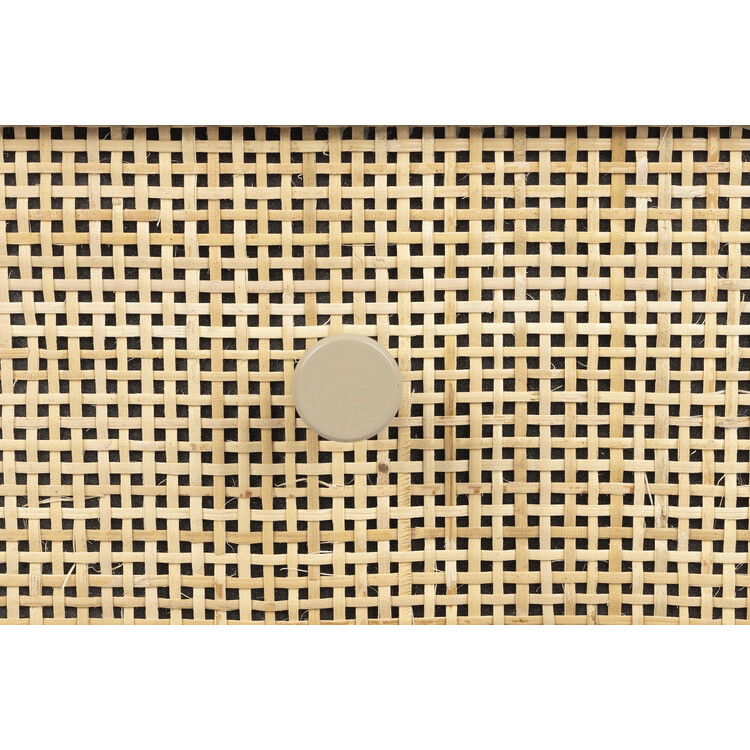 Amaya Rattan & Iron Side Table from Accessories for the Home