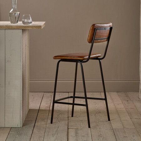 Ukari Leather Counter Chair from Accessories for the Home 2