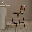 Ukari Leather Counter Chair from Accessories for the Home